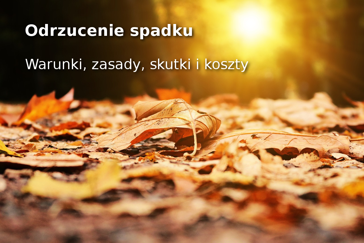 Odrzucenie spadku