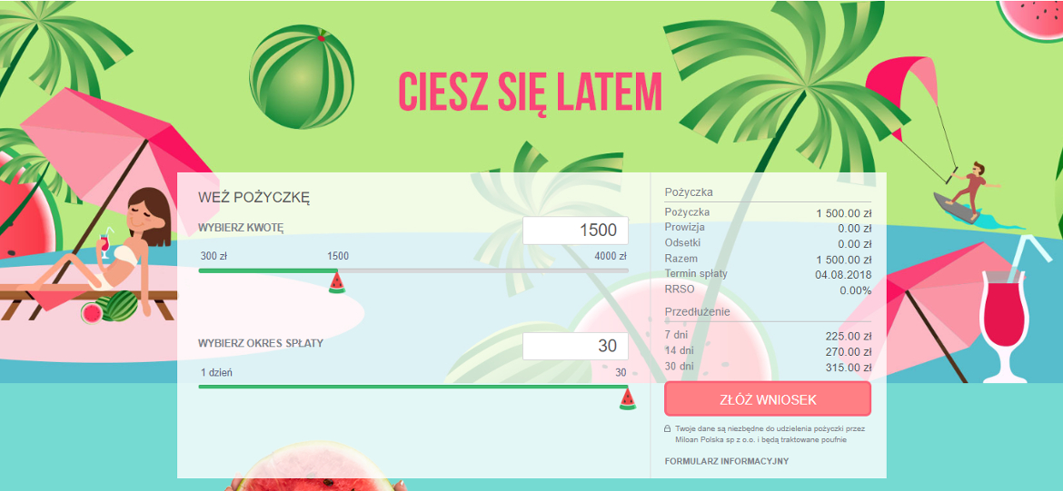 Miloan.pl szybkie chwilówki online