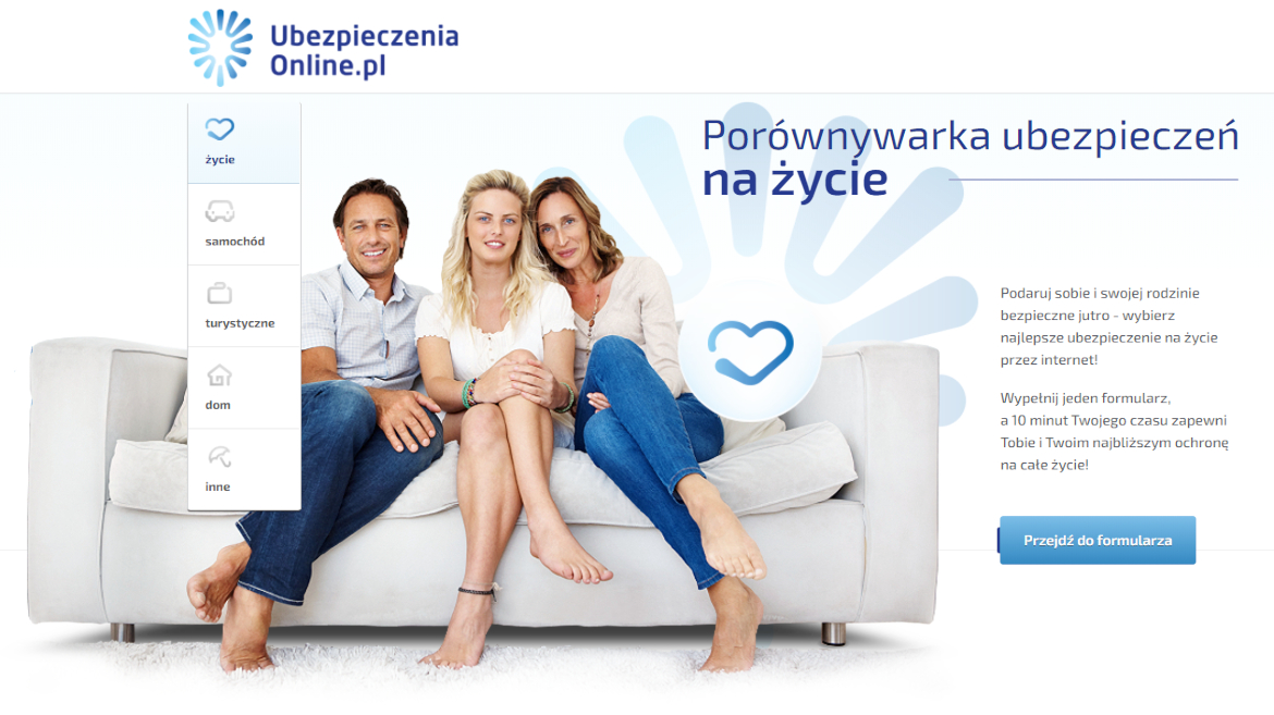 Ubezpieczenia na życie UbezpieczeniaOnline.pl
