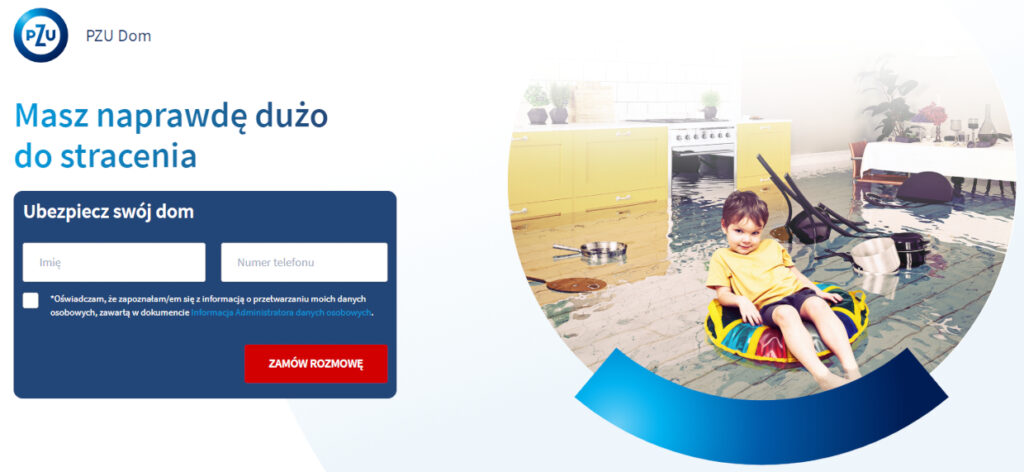 Ubezpieczenie majątkowe PZU Dom