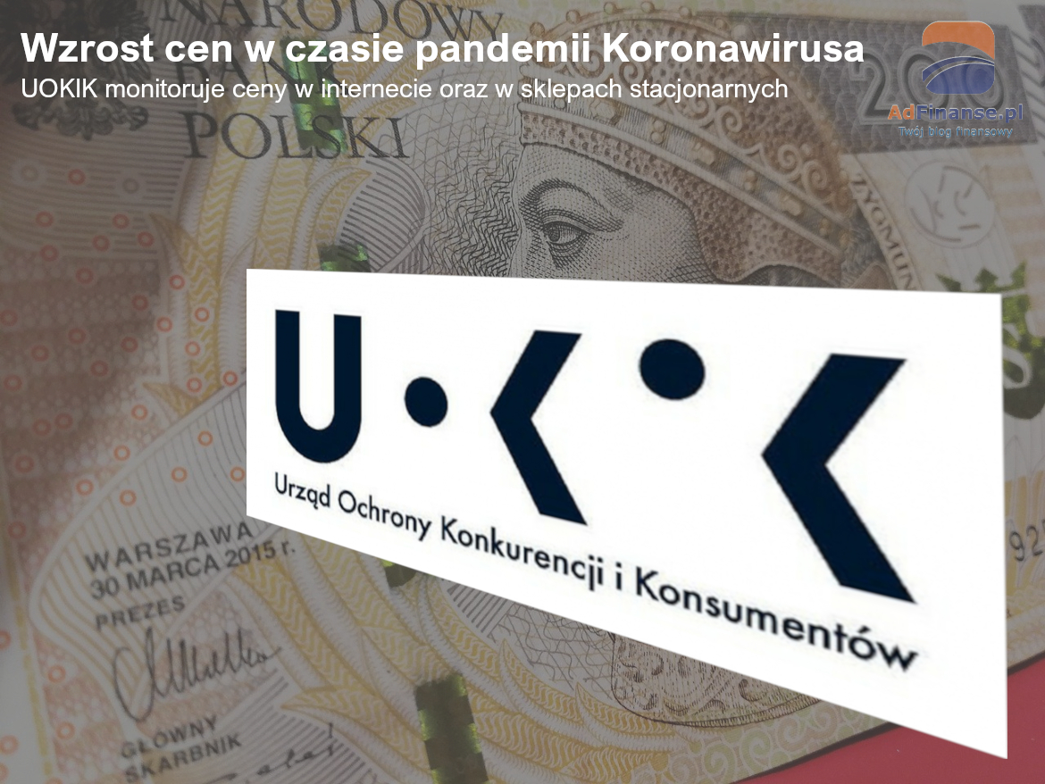Wzrost cen w czasie pandemii Koronawirusa