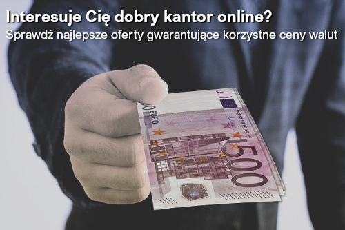 Kantor online - internetowy kantor wymiany walut