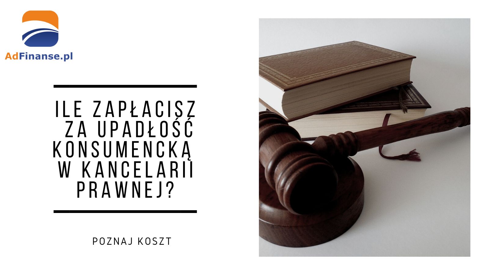 Upadłość konsumencka – koszty usług adwokata