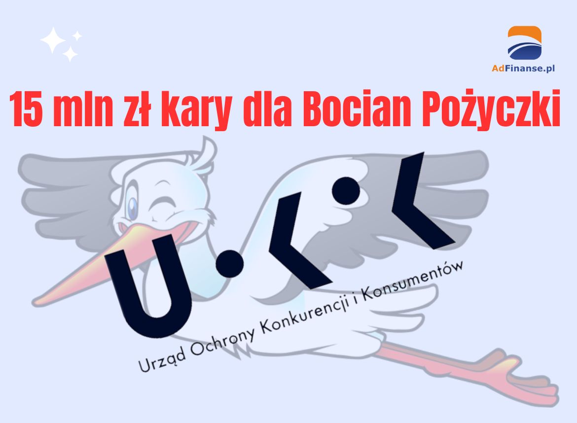 15 mln zł kary dla Bocian Pożyczki od UOKIK
