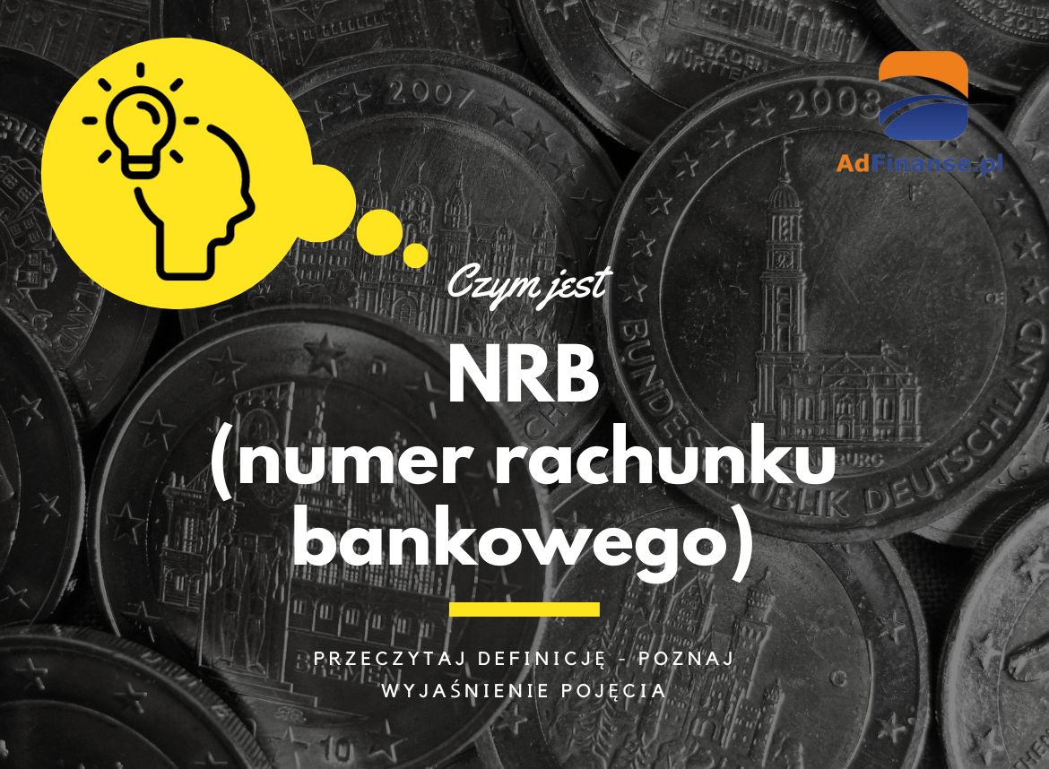 NRB (numer rachunku bankowego) - definicja, pojęcie