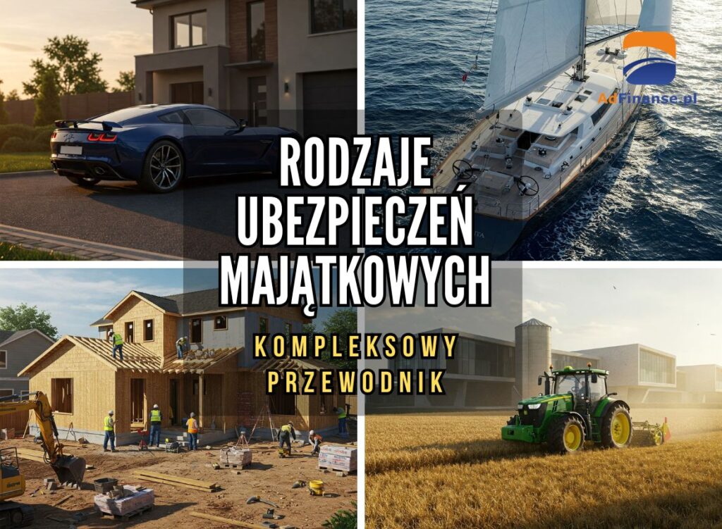 Rodzaje ubezpieczeń majątkowych
