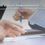 Rejestr klauzul niedozwolonych