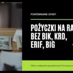 Pożyczki na raty bez BIK, KRD, ERIF, BIG
